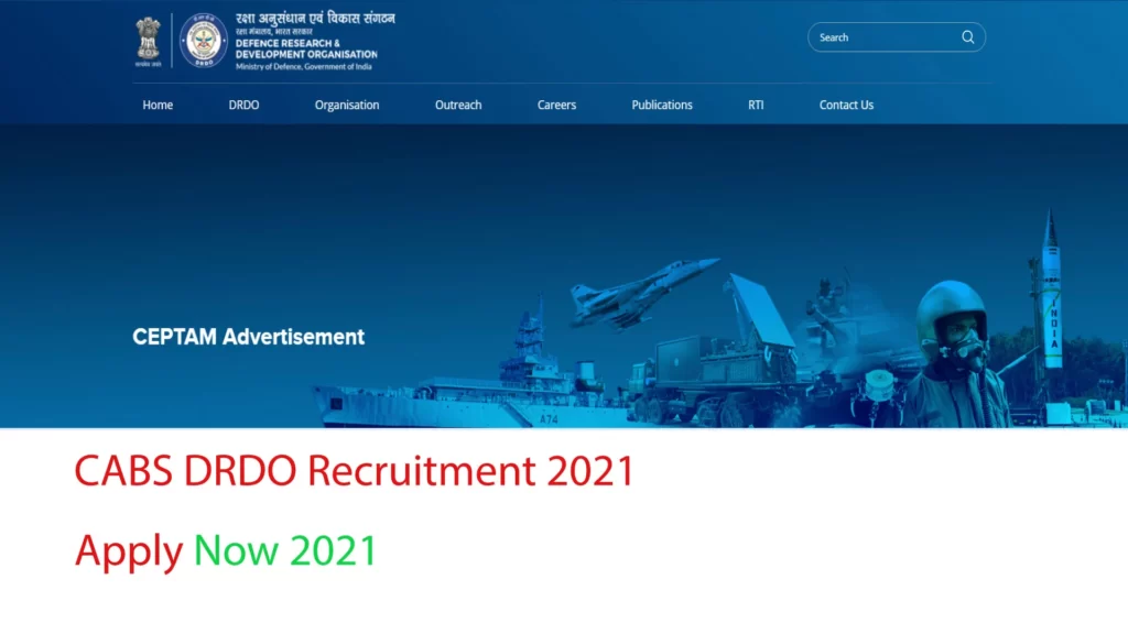 cabs drdo recruitment 2021